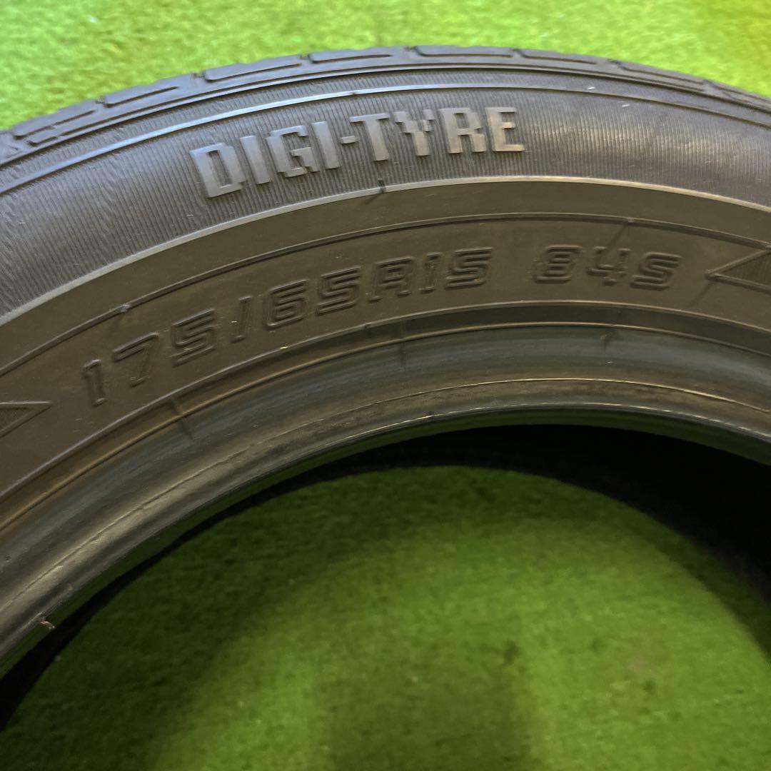 DUNLOP 175/65R15 深溝4本！送料込み