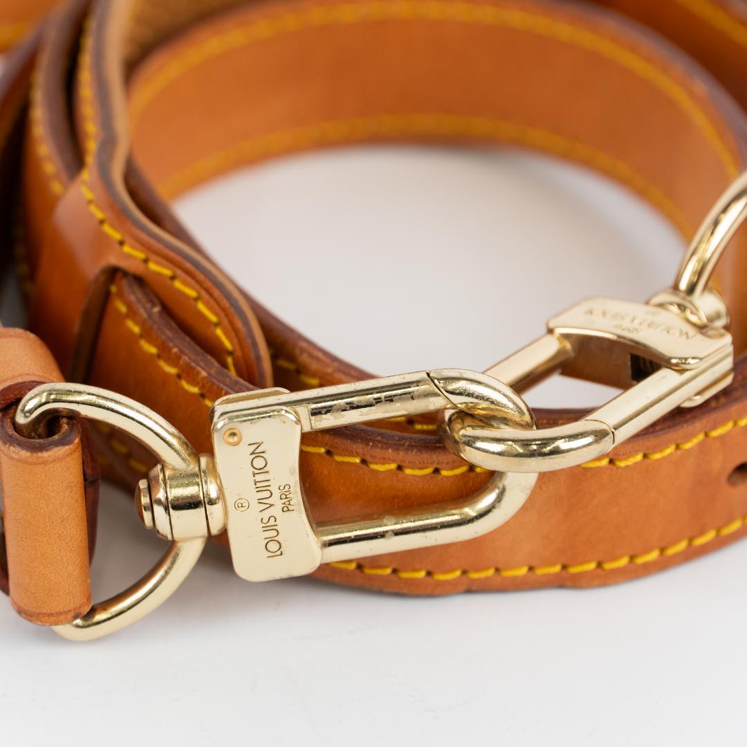 LOUIS VUITTON ルイヴィトン　ヌメ革　ベルト　ショルダーストラップ