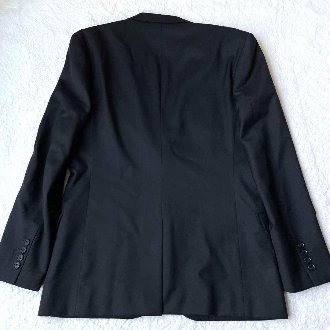 美品✨ティノラス　スーツ　セットアップ　シングル　背抜き　ブラック　L