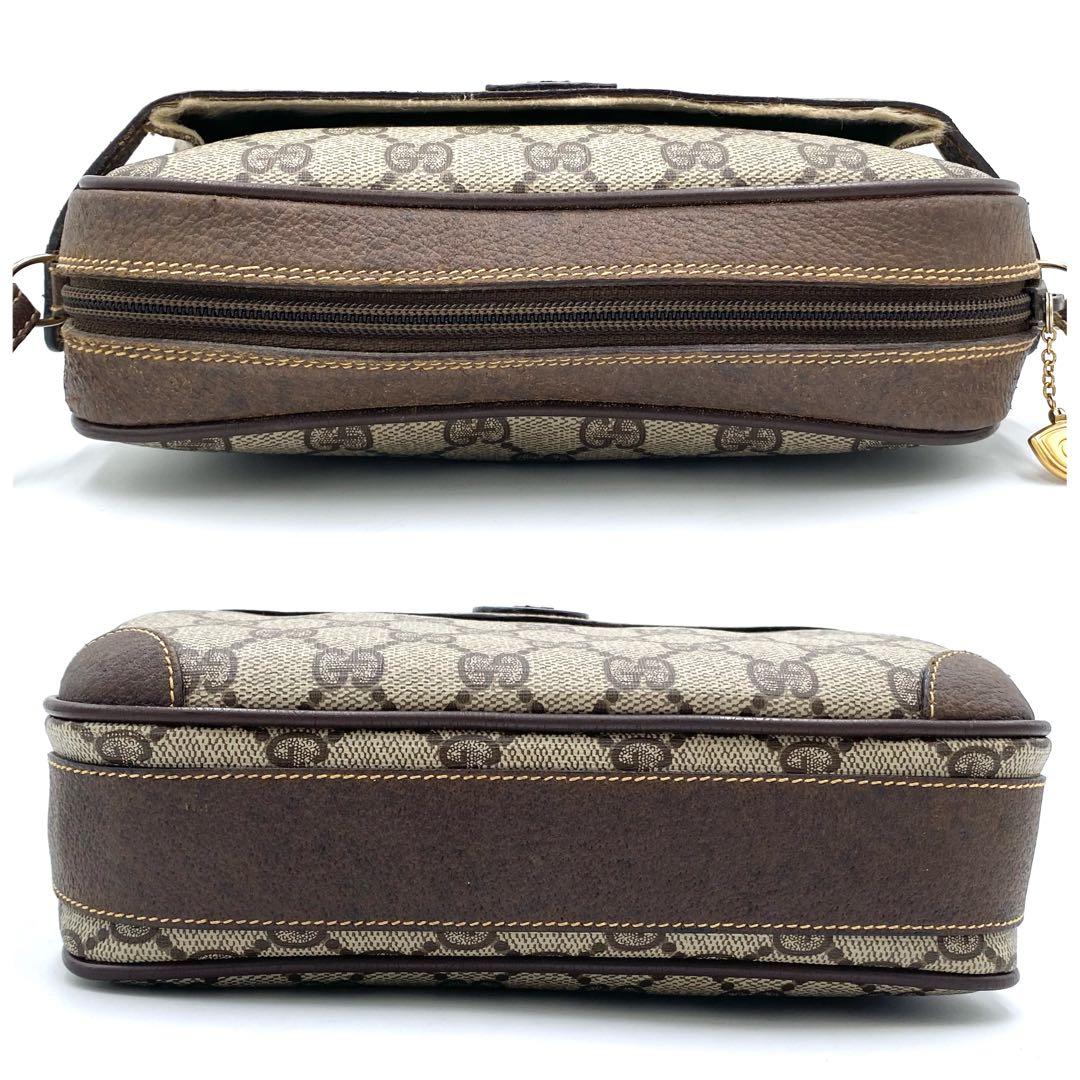 極上美品✨希少 GUCCI カメラバッグ GGスプリーム　インターロッキング