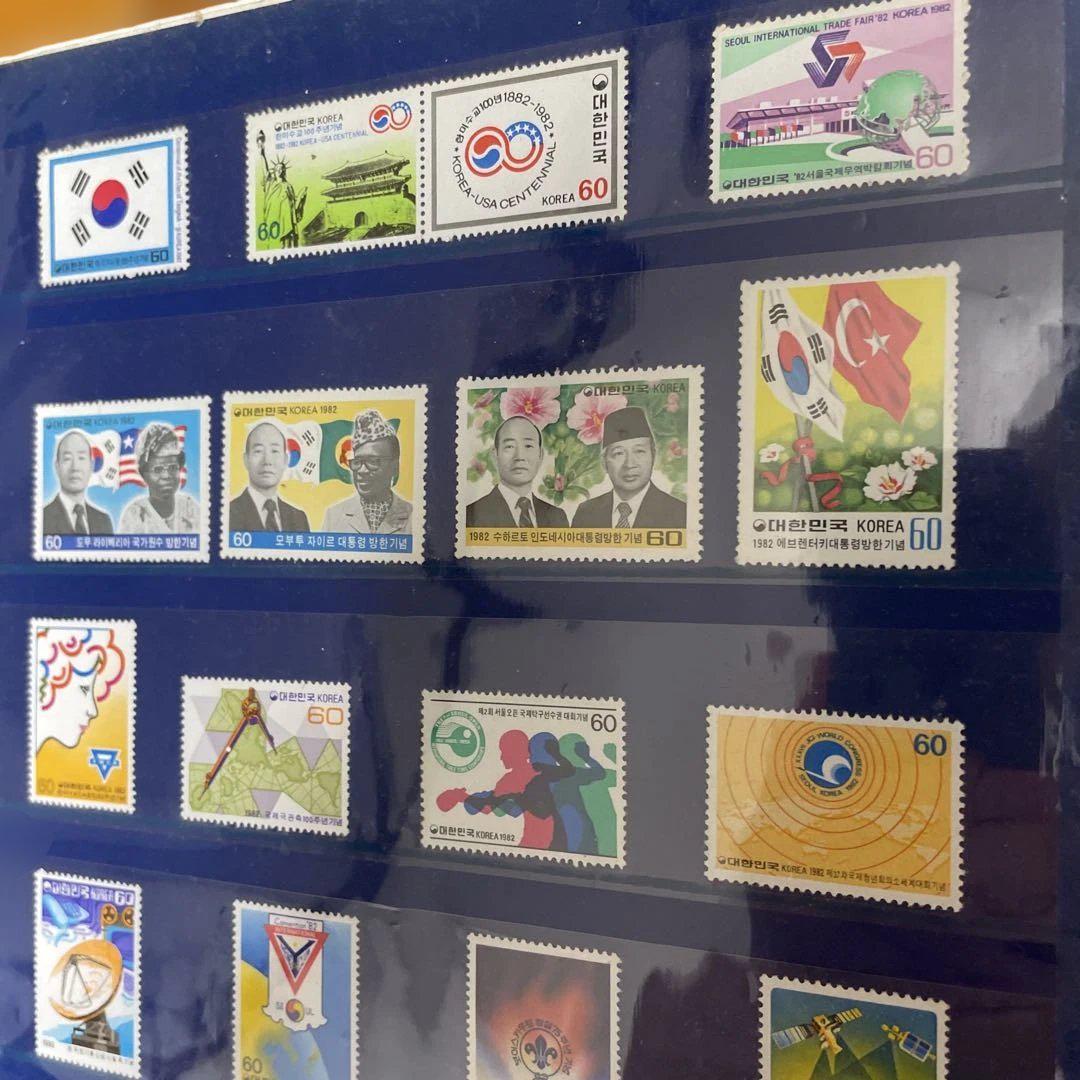 82年 韓国切手アルバム 36枚セット 82年 韓国切手アルバム 36枚セット - メルカリ