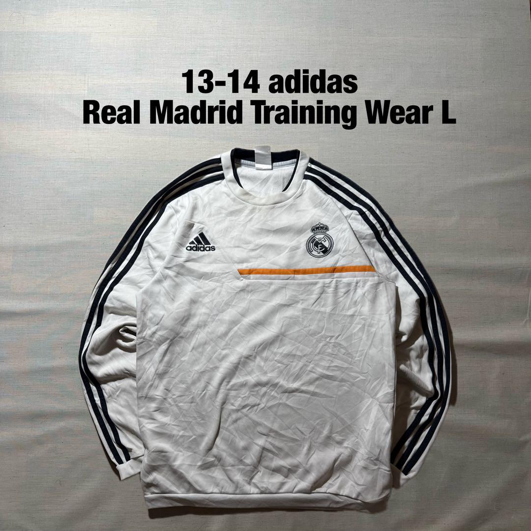 13-14 adidas レアルマドリード トレーニングウェア ジャージ L