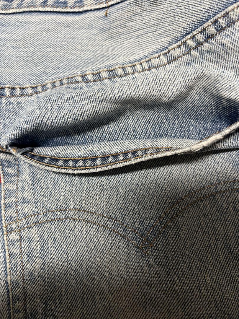 W35 L32リーバイス501 66後期　ハーフパンツ　カットオフ　ボタン裏6