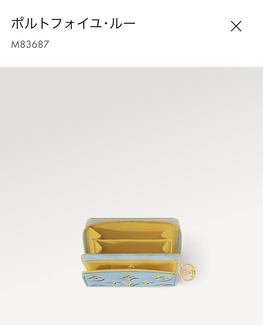 ルイ ヴィトン◇M83687 ポルトフォイユ ルー◇コンパクト　二つ折り財布