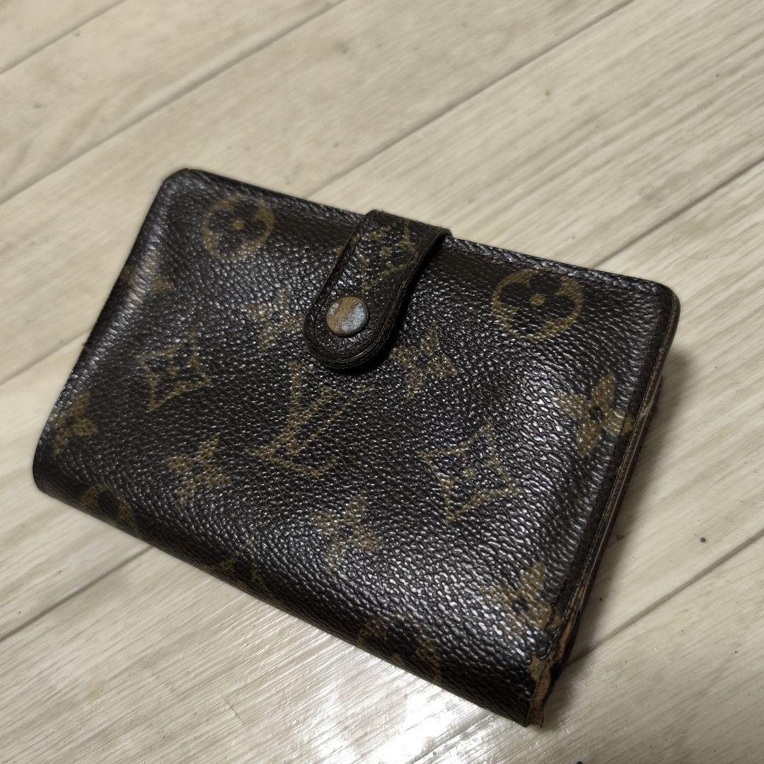 VUITTON　がま口　折り財布　モノグラム