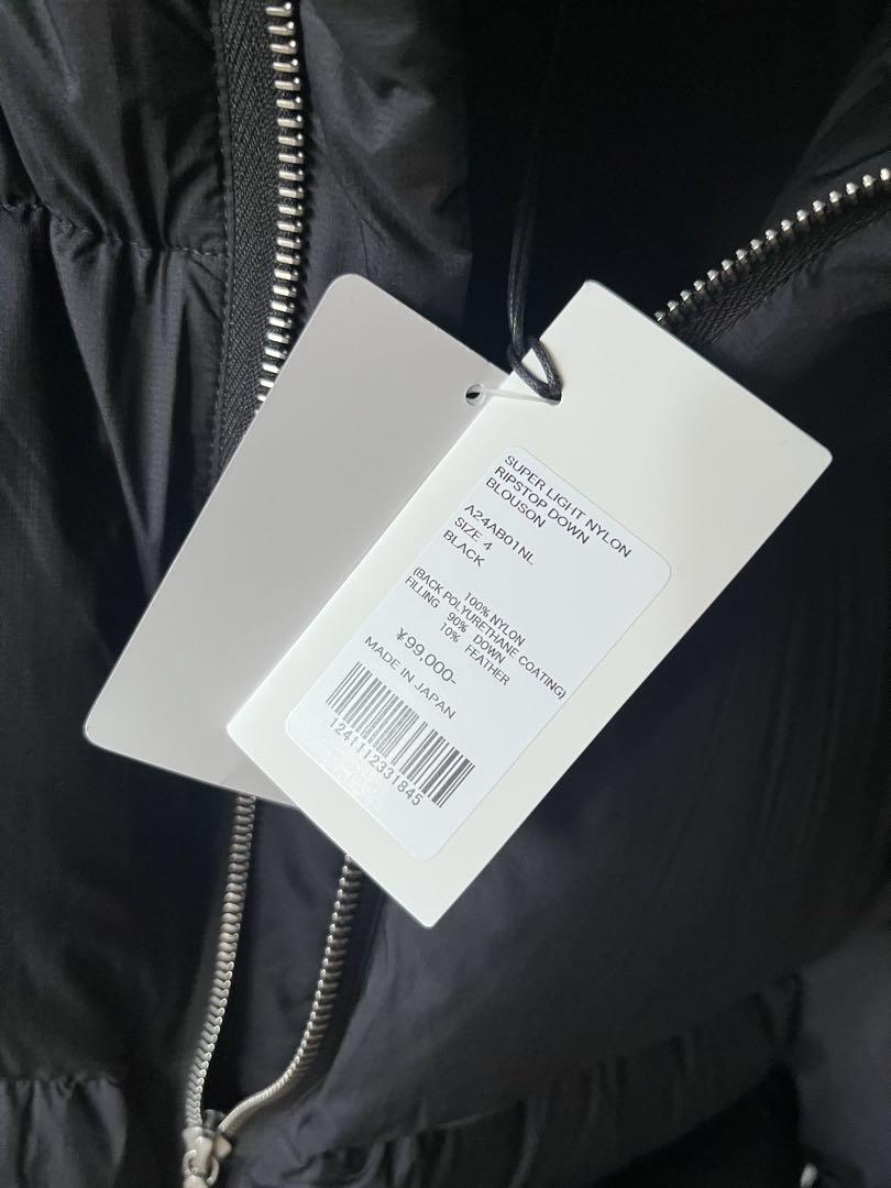 ジャケット・アウター AURALEE 24AW NYLON RIPSTOP DOWN BLOUSON