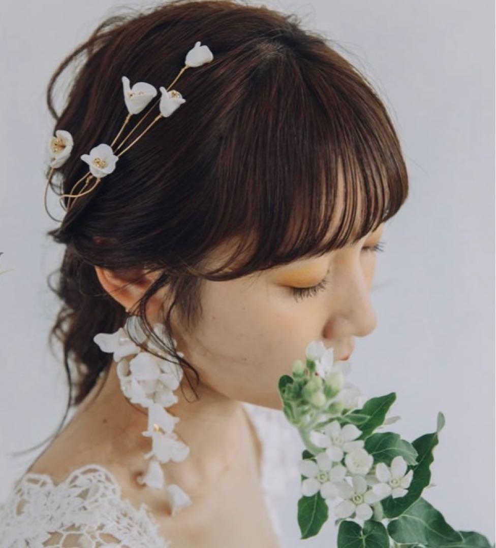 ウェディング　ヘッドドレス　カチューシャ