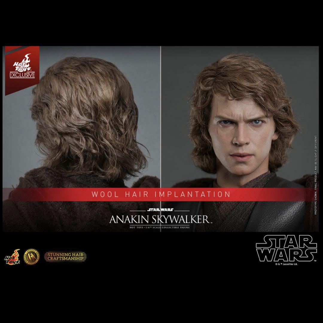 【ムービー・マスターピース DX アルチザン】 アナキン・スカイウォーカー スター・ウォーズ エピソード3／シスの復讐』より、植毛仕様の