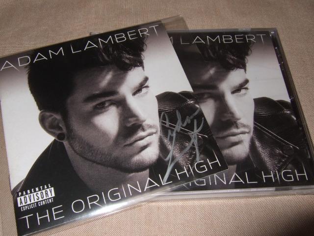 お気に入り ADAM Voice LAMBERT,直筆サイン入り,新品,アダム お気に入り ADAM Voice LAMBERT,直筆サイン入り,新品,アダム