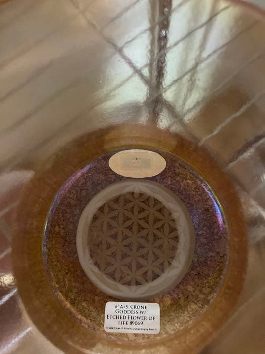 クリスタルトーンズ社 アルケミークリスタルボウル A +5 絶対音