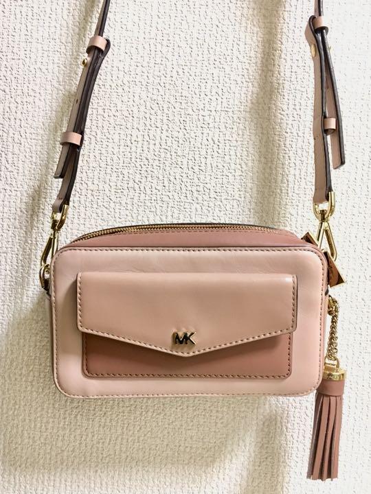マイケルコース ショルダーバッグ】ピンク