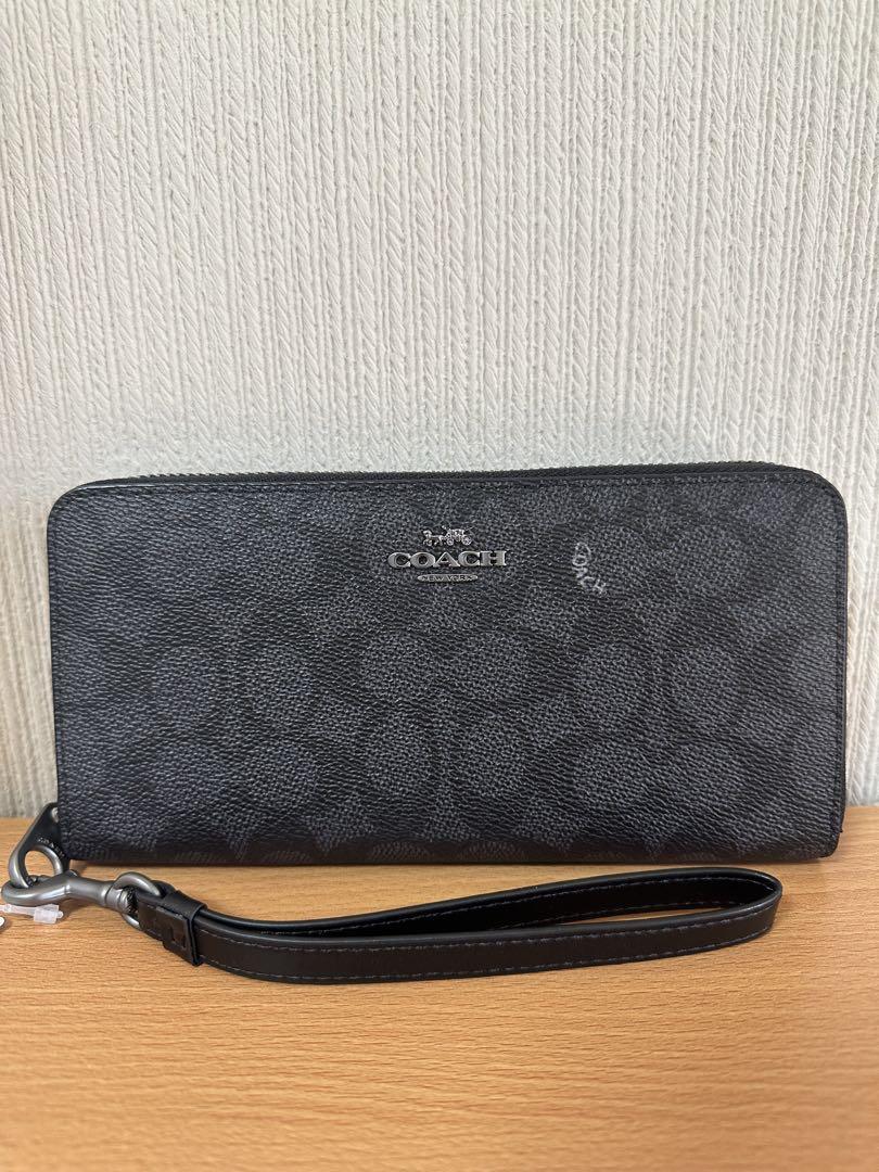 セラムン⭐︎プロフ必読です。 ページCOACH ブラック レザー 長財布 ⭐️新品未使用品✨COACH ブラックレザー長財布 - メルカリ