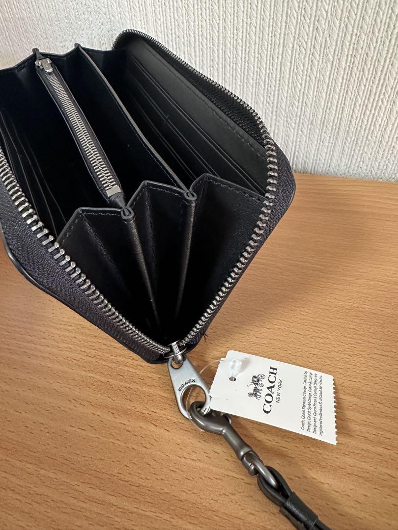 セラムン⭐︎プロフ必読です。 ページCOACH ブラック レザー 長財布 ⭐️新品未使用品✨COACH ブラックレザー長財布 - メルカリ