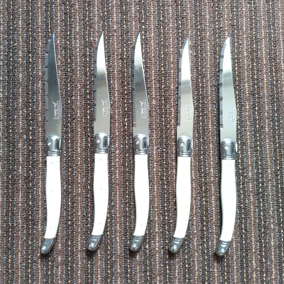 LAGUIOLE　ラギオール／ライヨール　ステーキナイフ　５本セット