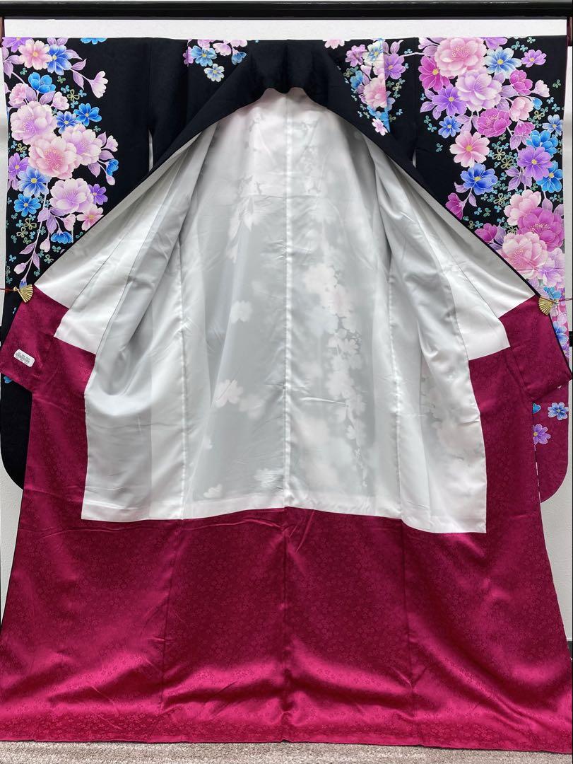 振袖 豪華 金駒 金彩 紋意匠 身丈171cm