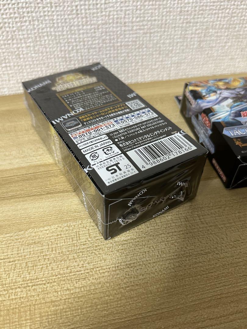 遊戯王 アートコレクション 、TACTICAL-TRY DECK 各1BOX