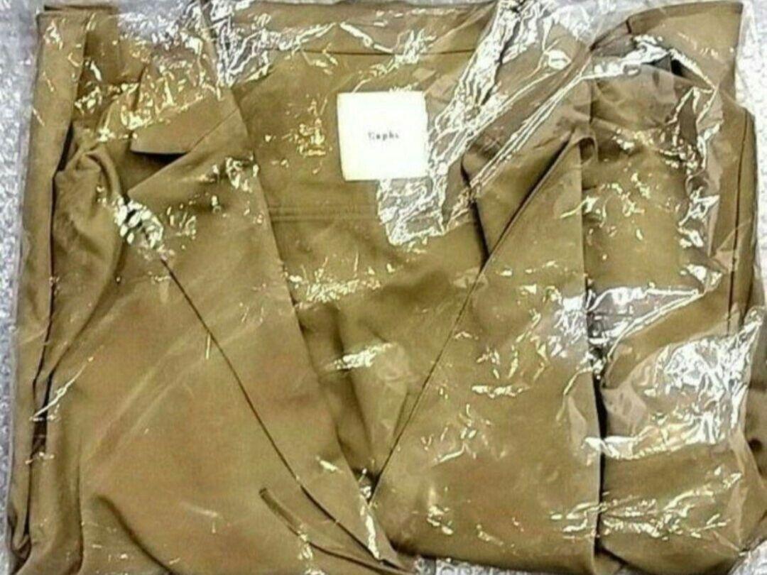 Eaphi back ribbon classy jacket camel