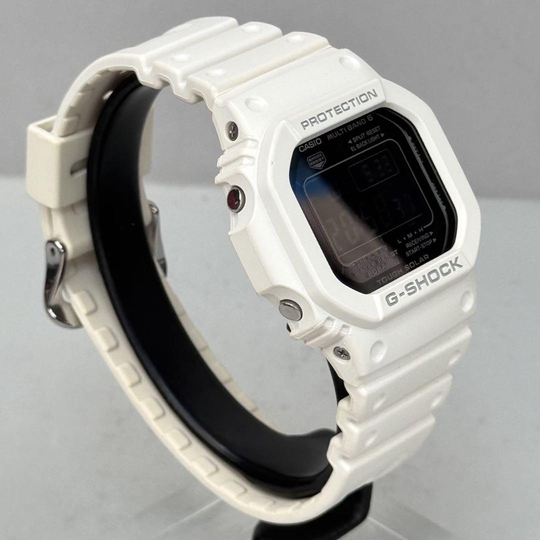 美品 G-SHOCK GW-M5610 電波ソーラー ブラック ホワイト 稼働
