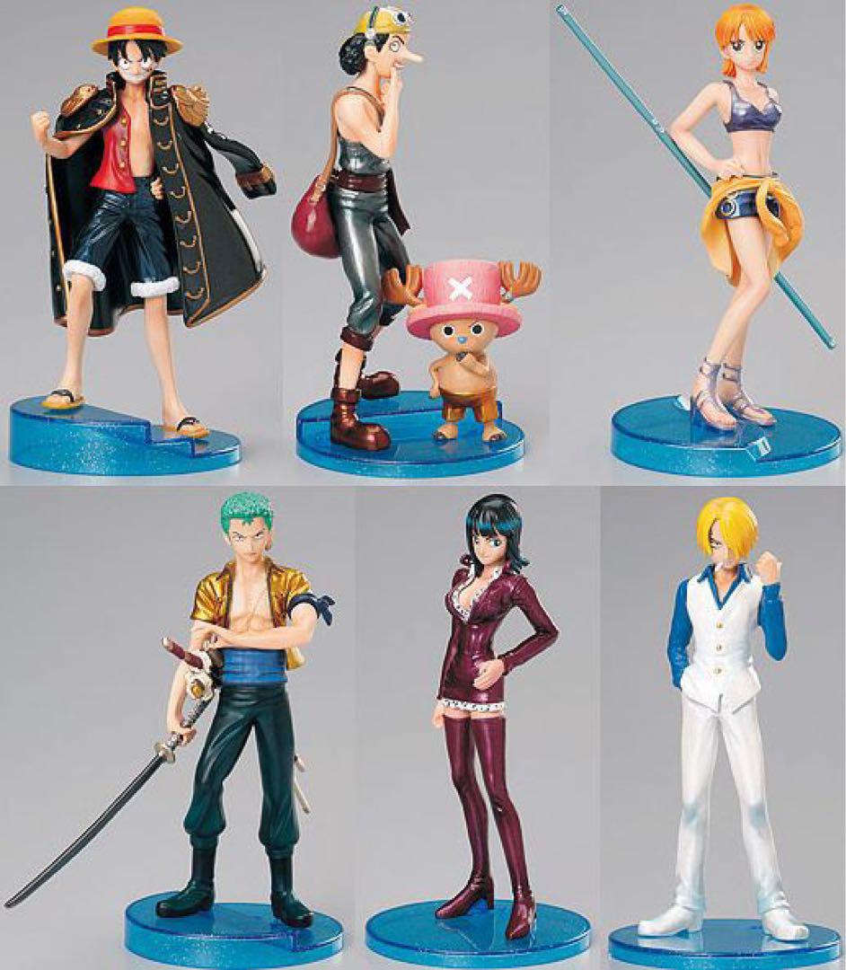 ワンピースFluffy Puffy&SOFVIMATES フィギュア6体セット Fluffy Puffy One Piece Tony Tony Chopper: Banpresto - Tokyo