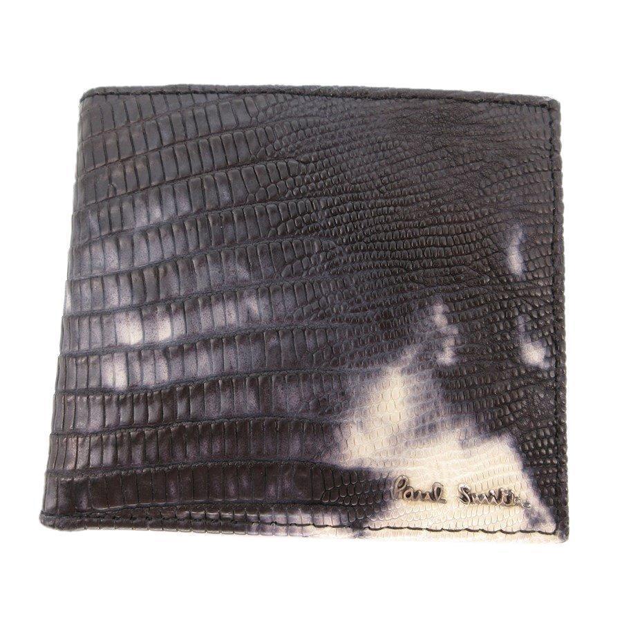 超美品 ポールスミス 財布 二つ折り レザー 伊製 30-24082005