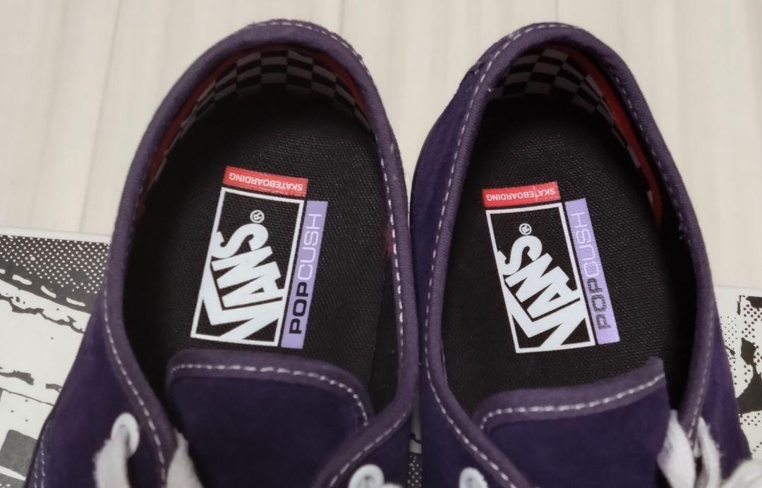VANS / Pig Suede Authentic オーセンティック パープル VANS SKATE AUTHENTIC / PIG SUEDE DARKPURPLE（バンズ/ヴァンズ