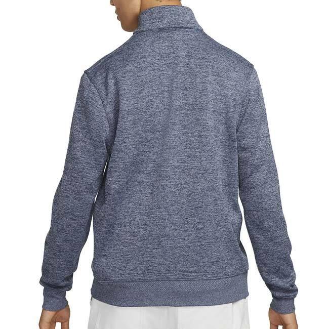 残少 XXL ナイキゴルフ ハーフジップ ニット 上質素材 セーター 紺 2XL