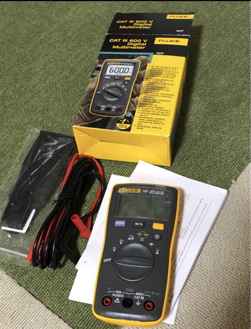 ポケットサイズ・マルチメータ(バックライト付多機能型)