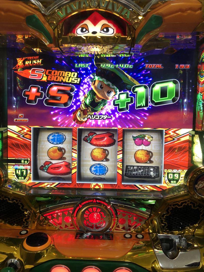 【琥珀竜】パチスロ実機　緑ドンVIVA2