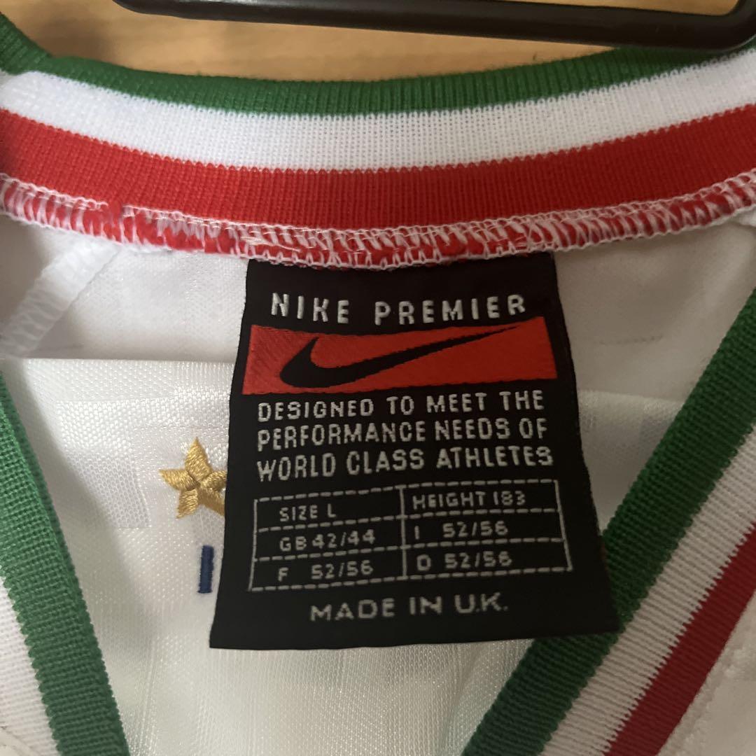 Nike イタリア代表 サッカーユニフォーム　95〜96 トレーニングウェア 1995-96 Italy Player Issue Nike Training L/S Shirt - 8/10 - (L)