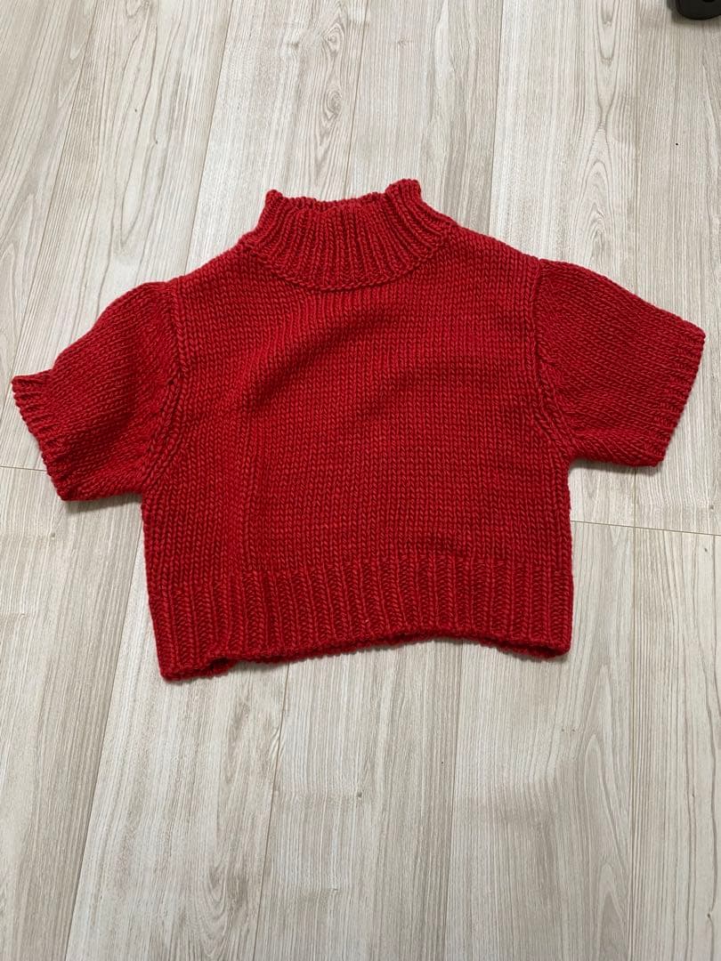 RANDEBOO ショートスリーブ タートルネックセーター