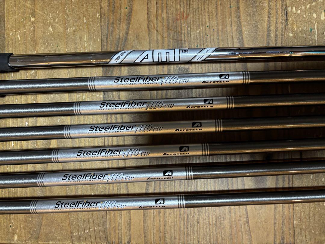 Titleist T100S 5〜P 48° steelfiber i110cw