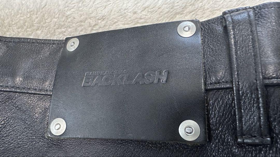 BACKLASH レザーパンツ Mサイズ