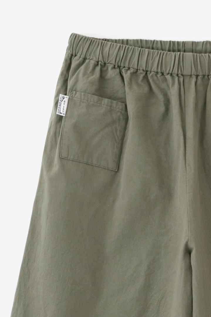 SOU・SOU SOUSOU 伊勢木綿 広形もんぺ はぎ丈 美品 草柳鼠