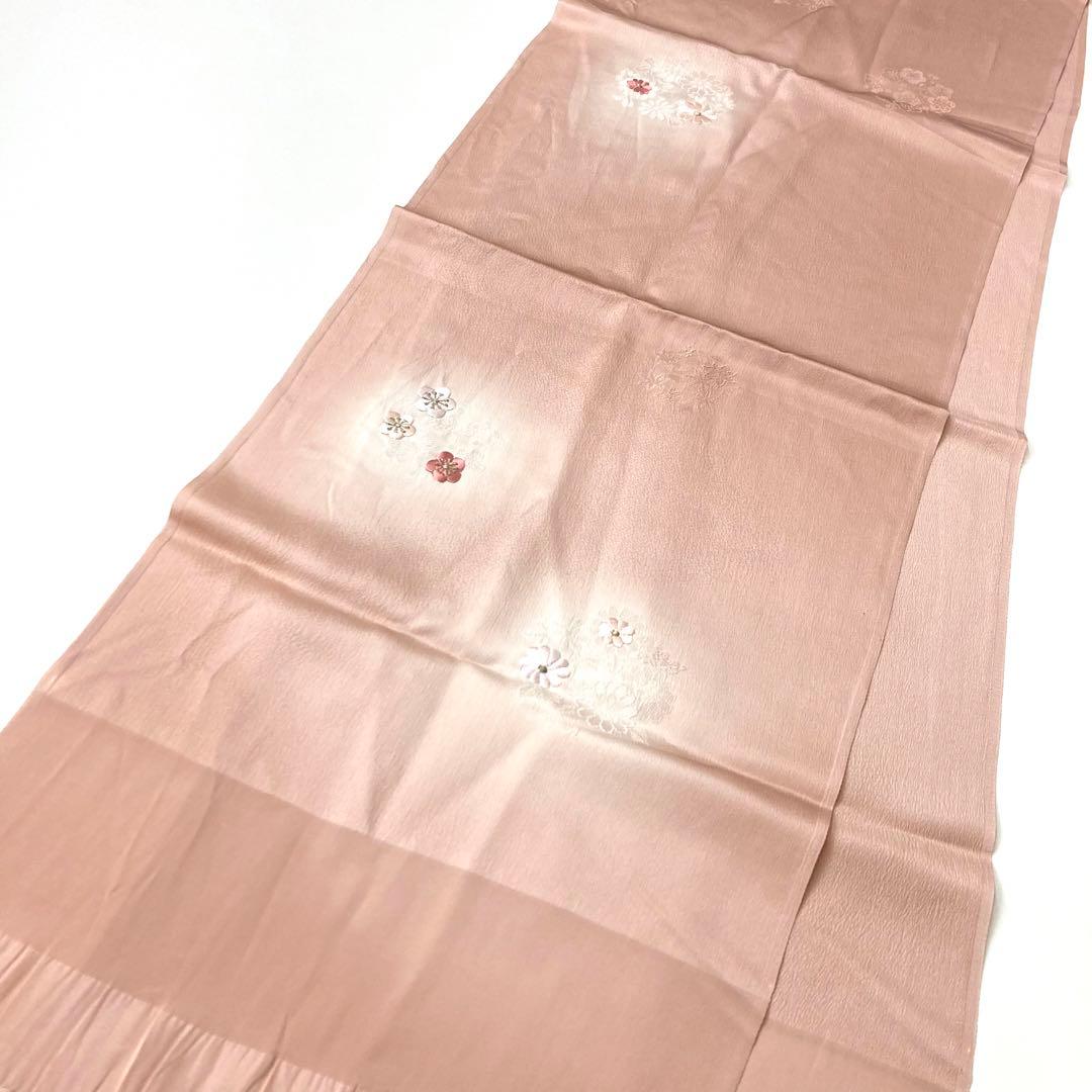 【着物と帯 時流】O656◆正絹 帯揚げ&帯締め◆未使用品 渡敬 三ツ杵 刺繍 【着物と帯 時流】O656◆正絹 帯揚げ&帯締め◆未使用品 渡敬 三ツ杵 刺繍