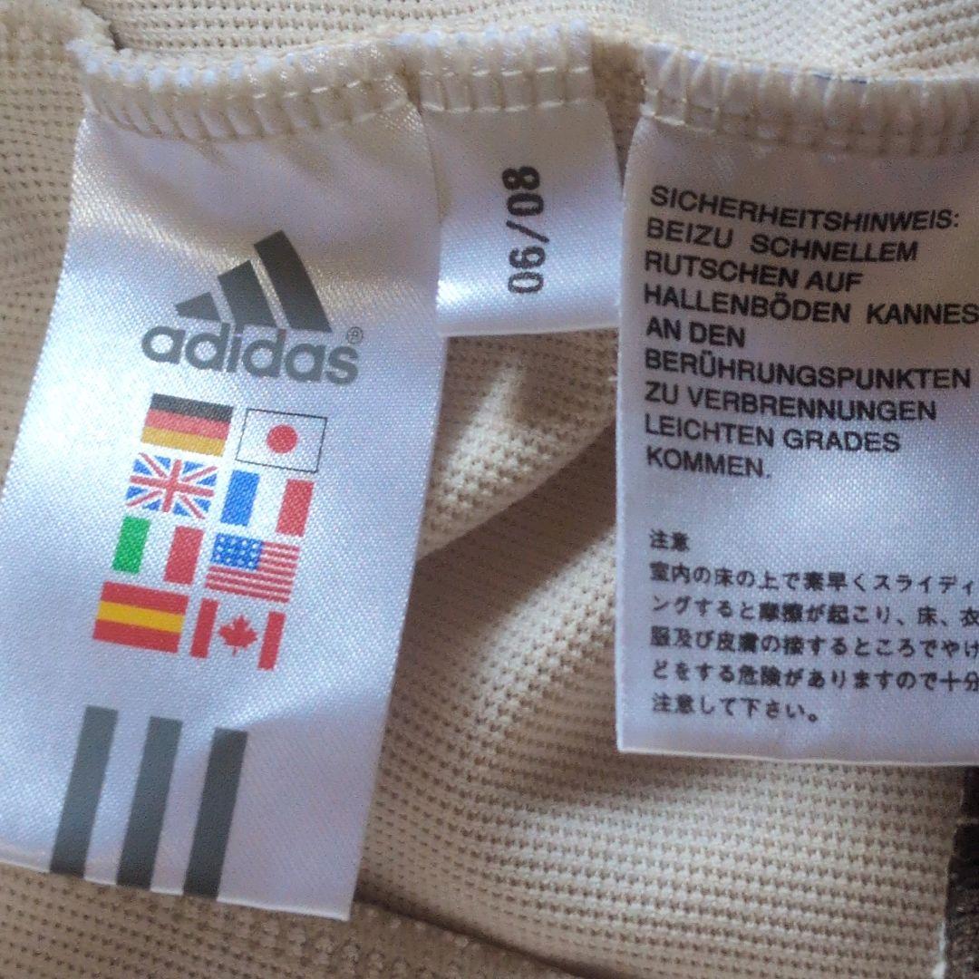 Y2K✨極美品✨アディダス トラックジャケット 刺繍ロゴ クリーム ブラウン L