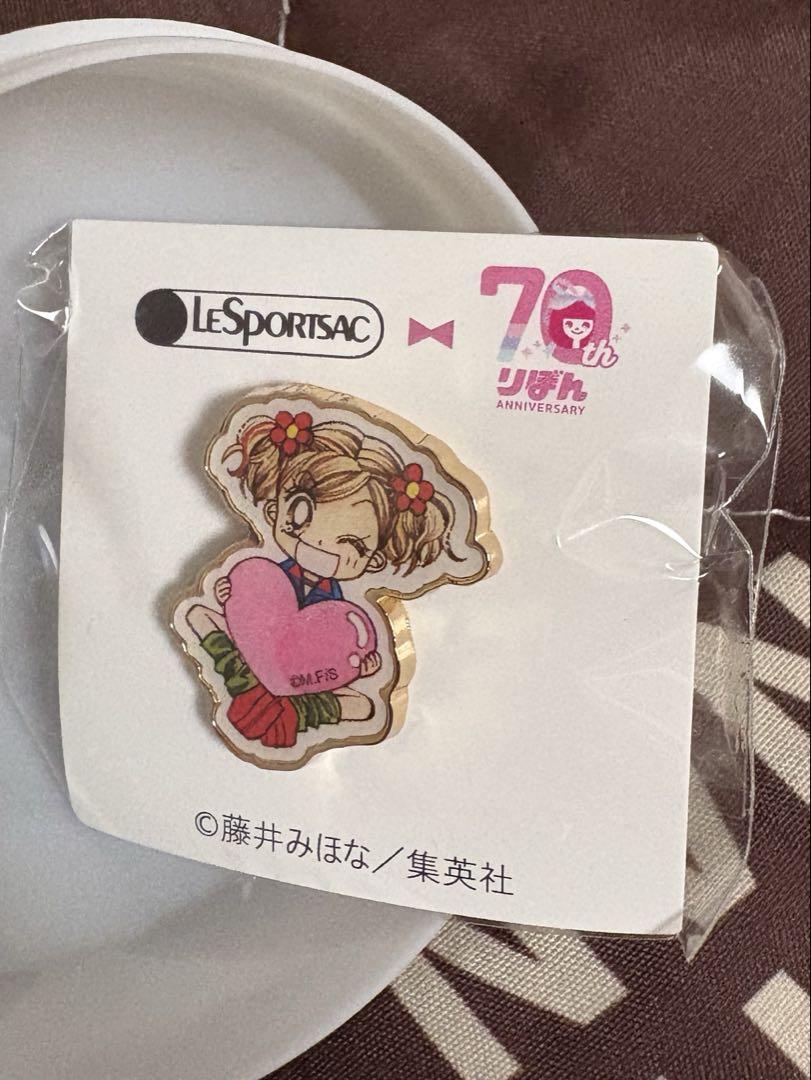 レスポートサック×りぼん70周年 GALS！ 限定ノベルティ ピンズ