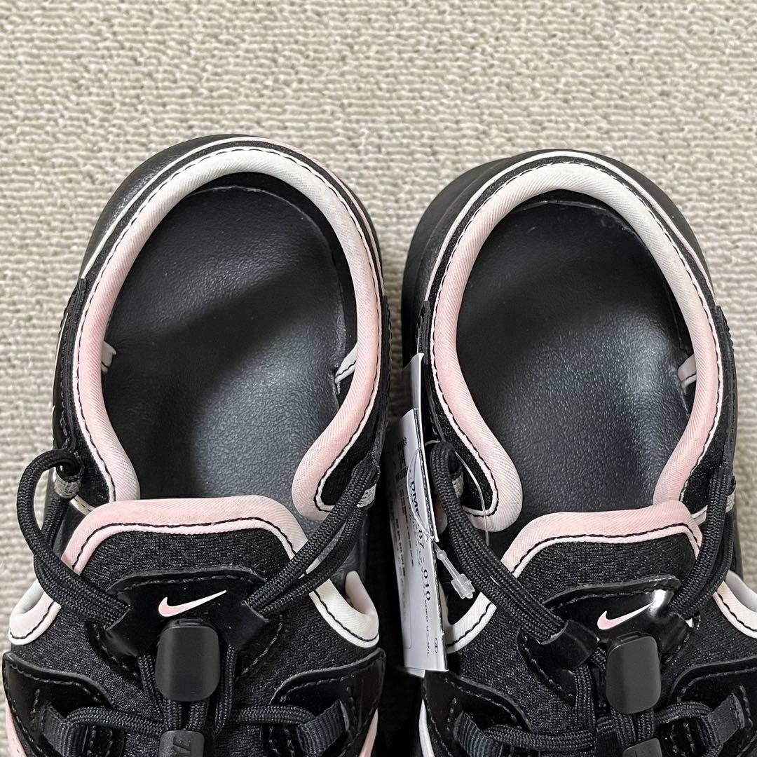 ナイキ エアマックス ココ 22.0 22 NIKE サンダル 黒 パープル ナイキ エアマックス ココ 22.0 22 NIKE サンダル 黒 パープル