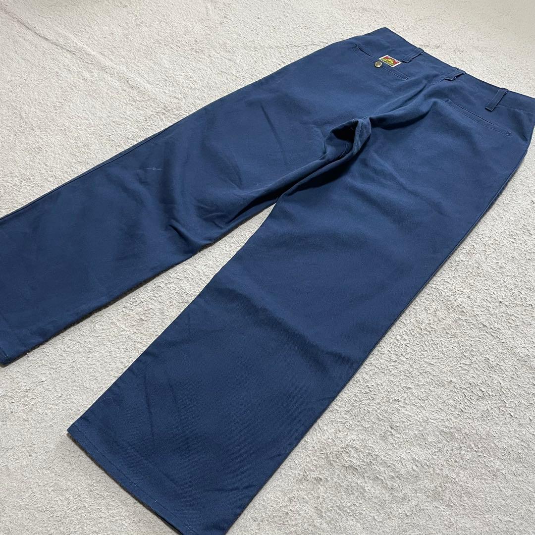 ベンデイビス　フリスコパンツ　90s USA製 W32 ゴリラカット　ネイビー