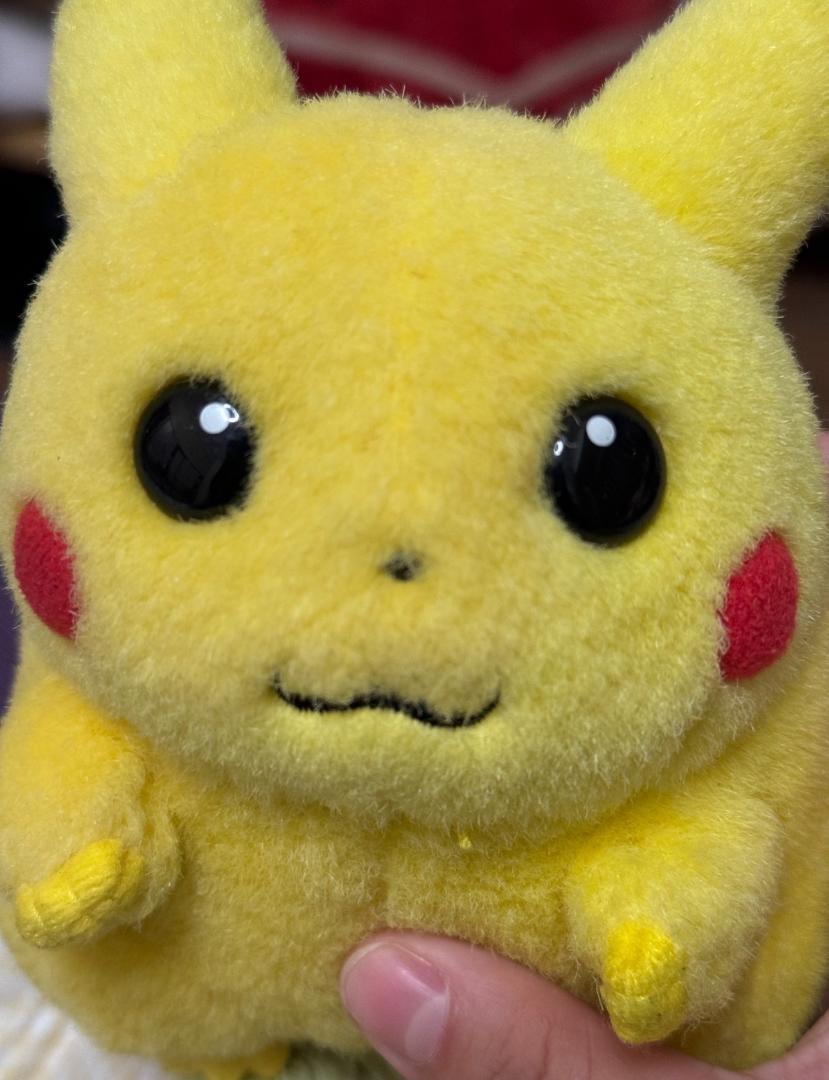 ポケモン ピカチュウ ぬいぐるみ 初期 初代 TOMY タカラトミー 顔良美品%