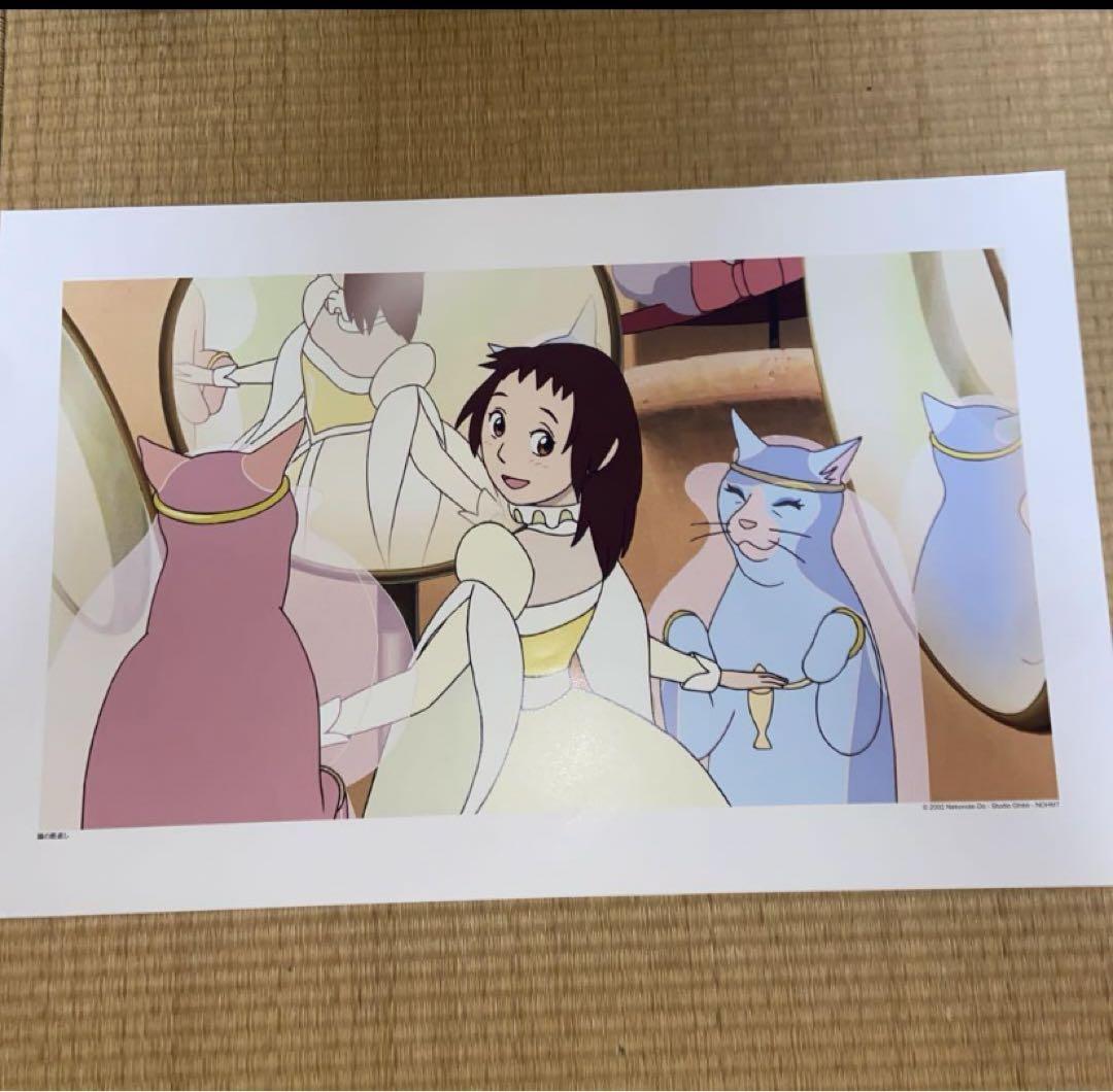 【未使用・レア】映画『 猫の恩返し 』劇場用ポスター　B2サイズ　ジブリ 偉大な 未使用・レア】映画『 猫の恩返し 』劇場用ポスター B2