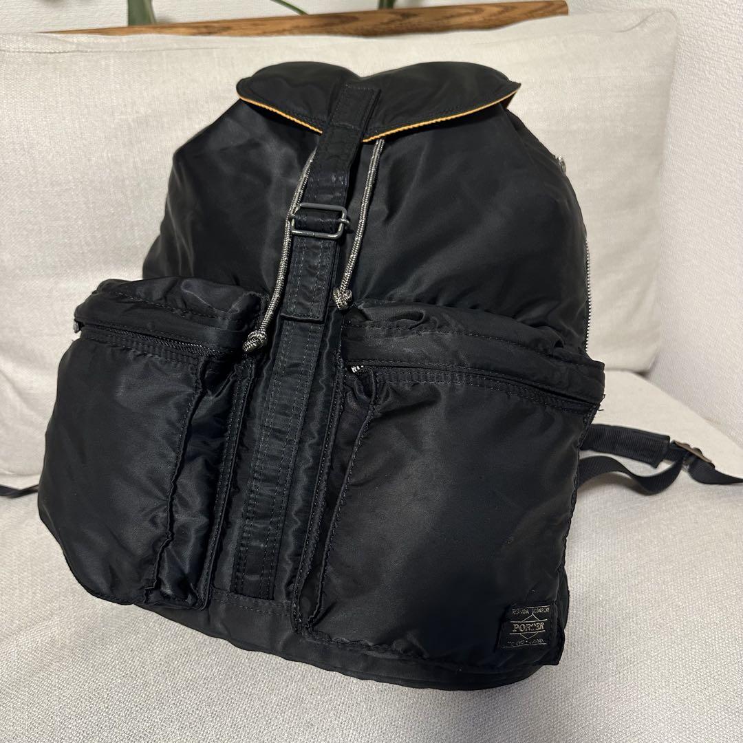 ☆美品☆ PORTER タンカー　リュック　ブラック