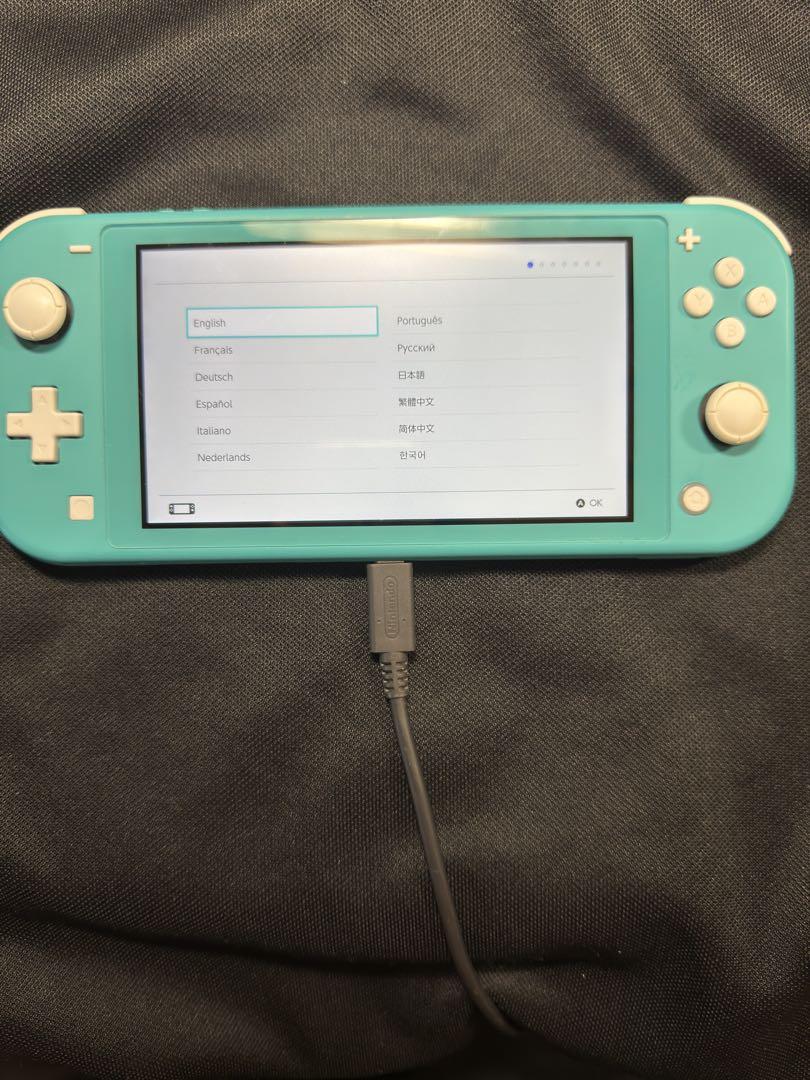 Nintendo Switch Lite ターコイズ 本体　中古品