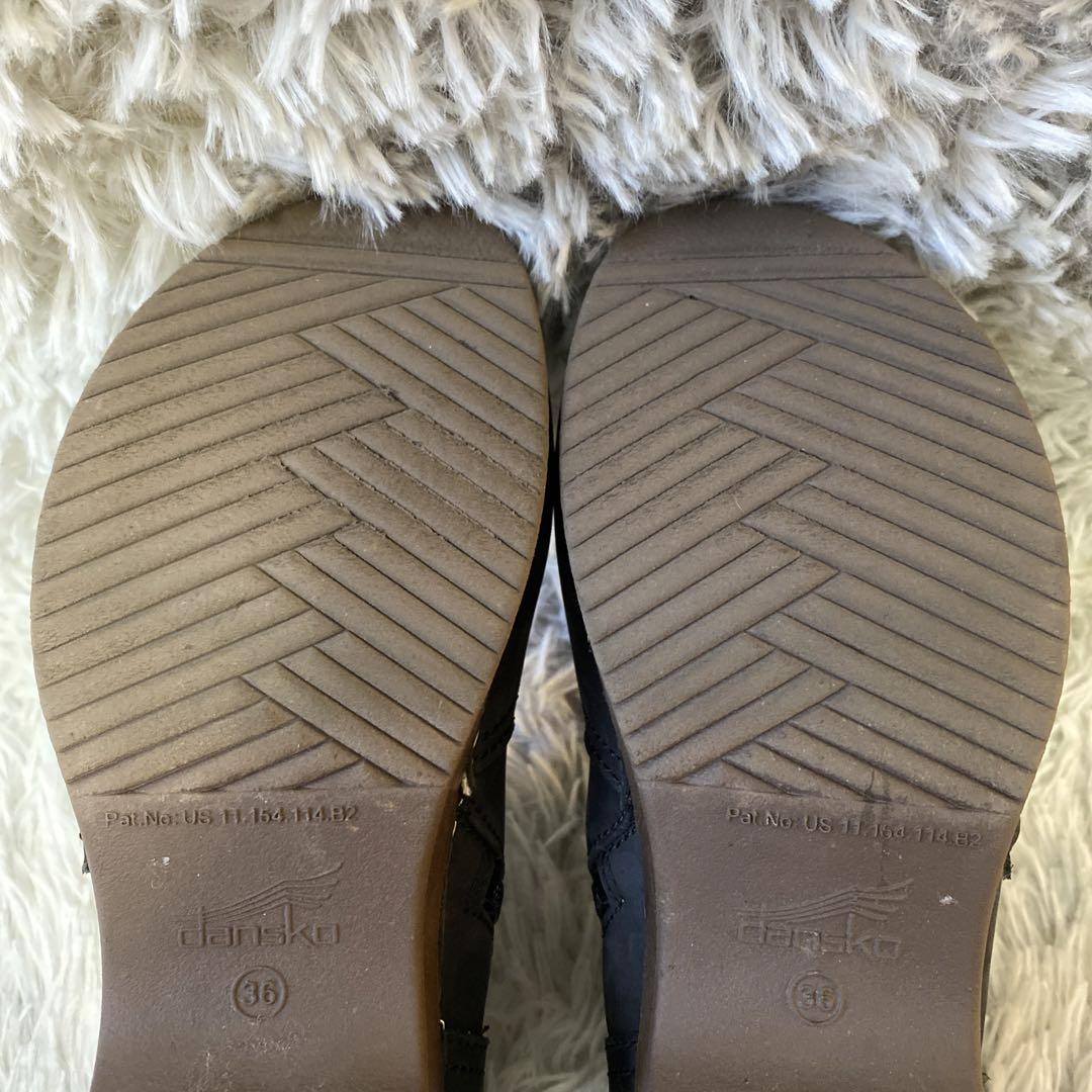 DANSKO BARBARA ショートブーツ ブラック 36サイズ