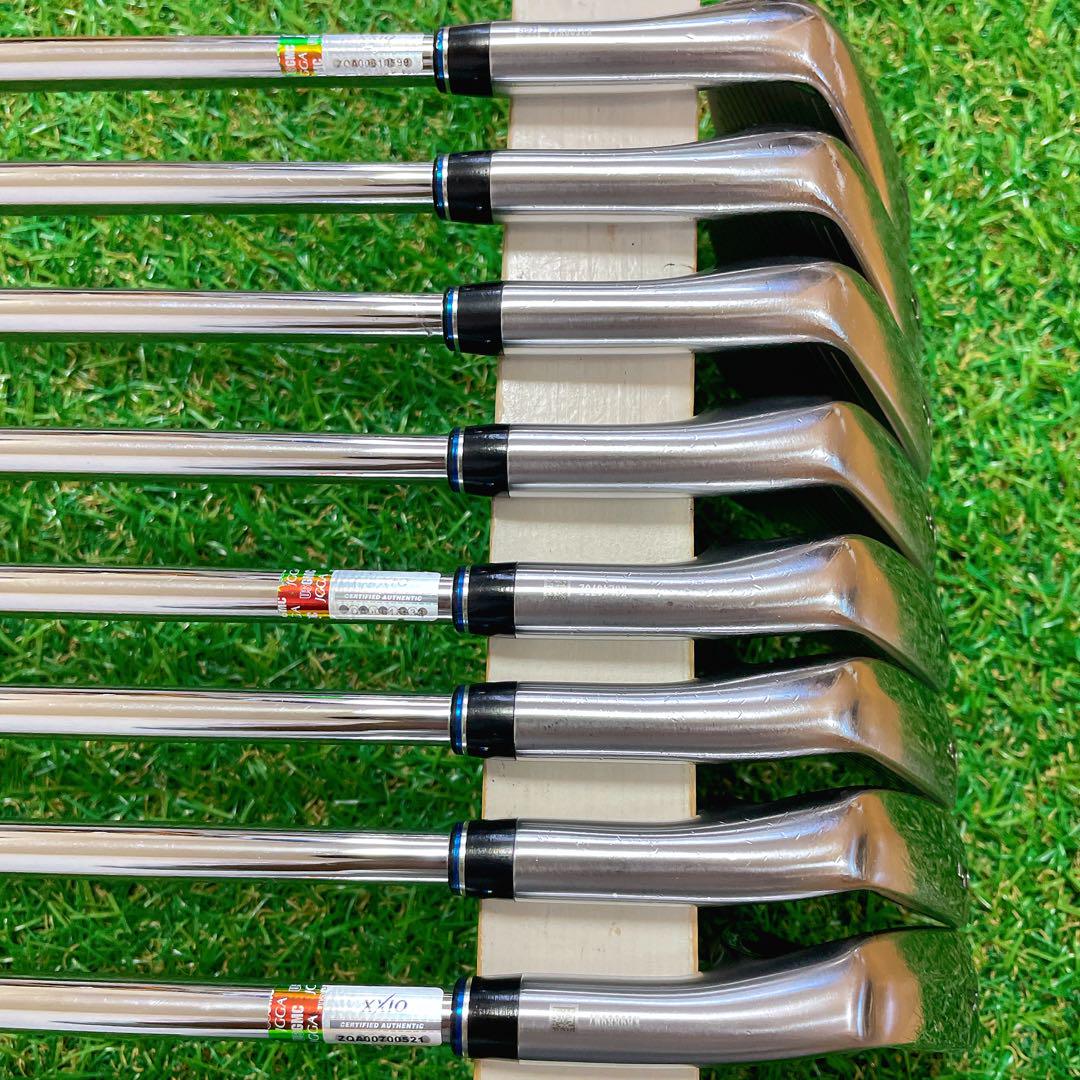 美品　ゼクシオ　XXIO FORGED アイアン 豪華8本セット メンズ 右 S 美品 ゼクシオ XXIO FORGED アイアン 豪華8本セット メンズ 右 S