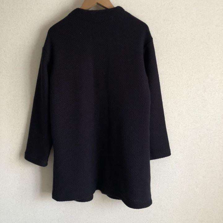 カーディガン 濃紺 日本製 40サイズ