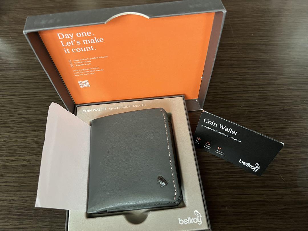 Bellroy Coin Wallet グレー 二つ折り財布
