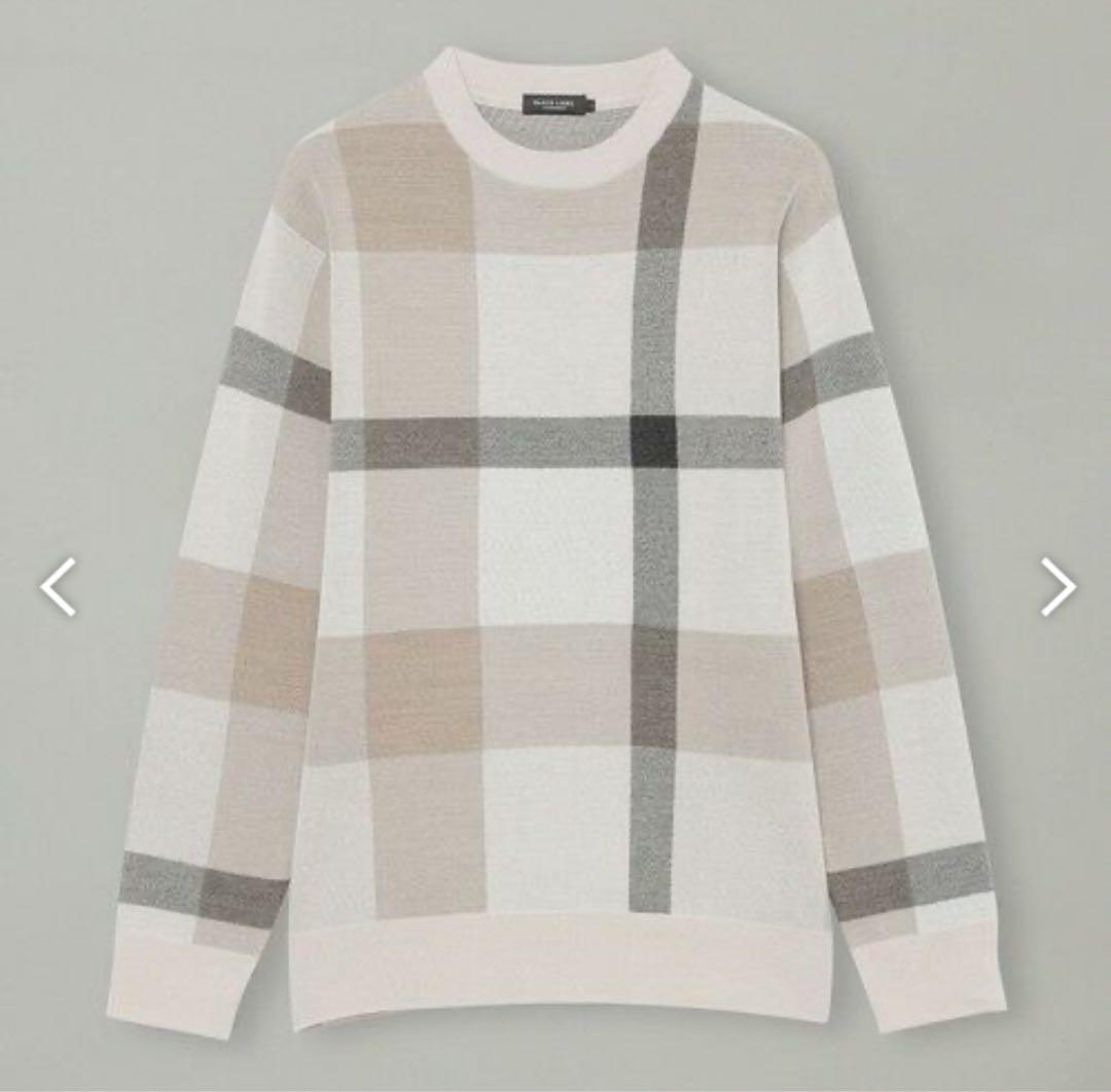 【未使用】BLACK LABEL ニット　セーター　Ｌサイズ