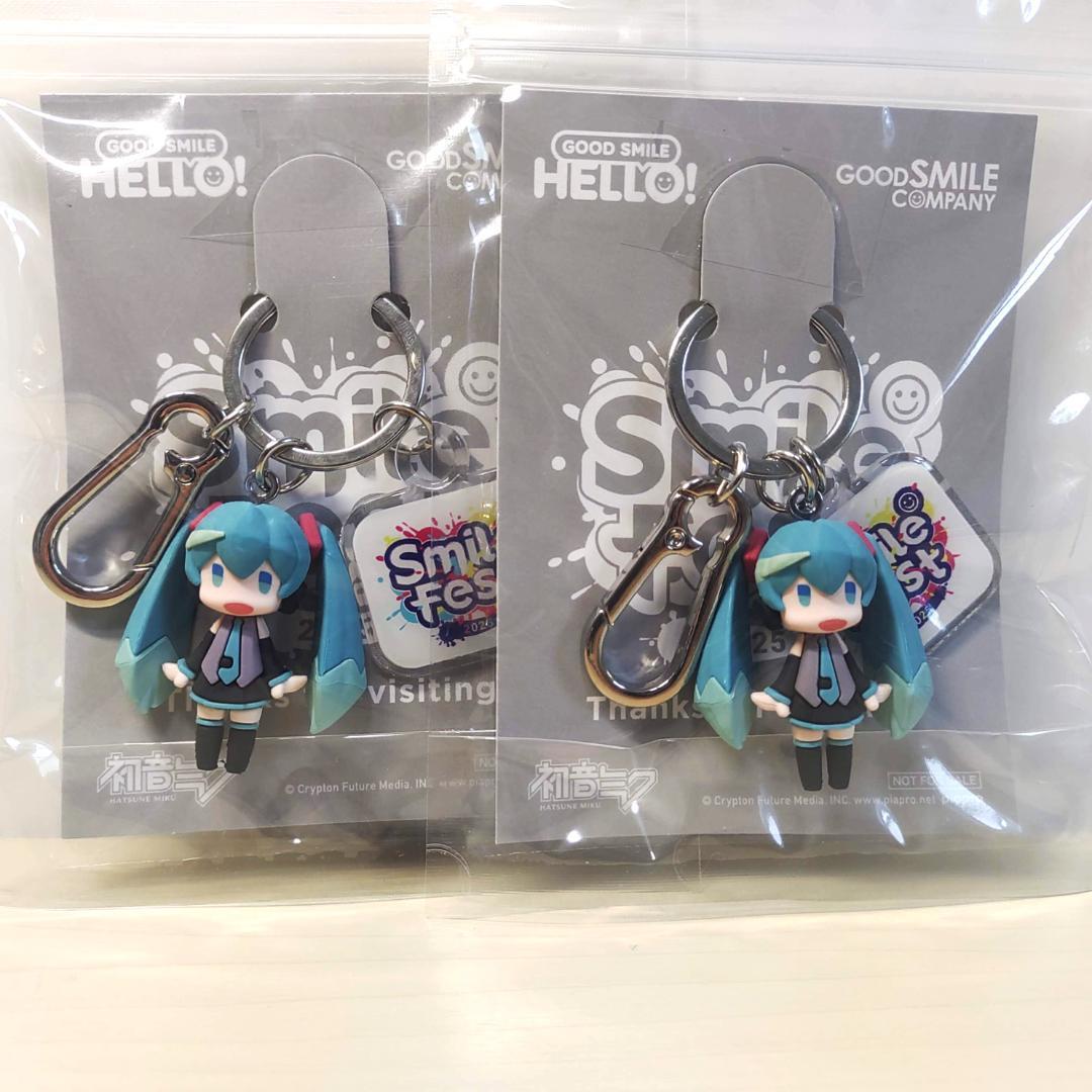 非売品】初音ミク キーホルダー ねんどろいど スマイルフェス
