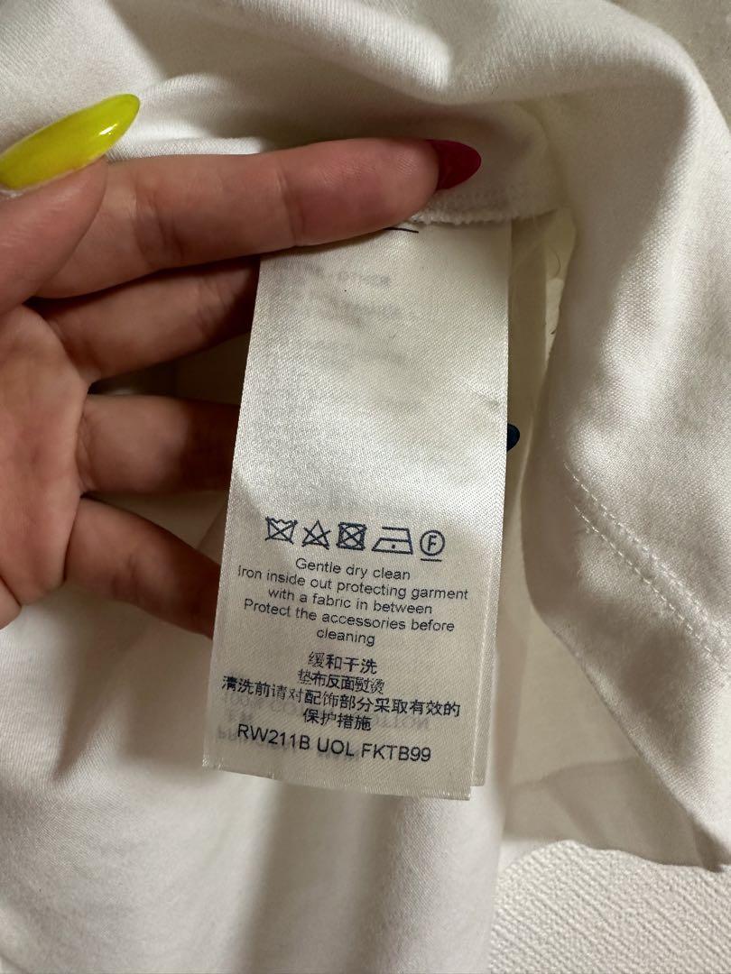 ルイヴィトン レザーパッチクルーネックTシャツ 半袖TシャツLV