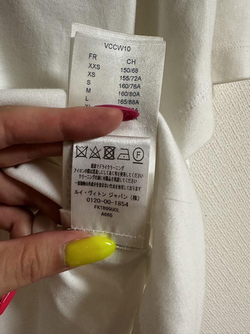 ルイヴィトン レザーパッチクルーネックTシャツ 半袖TシャツLV
